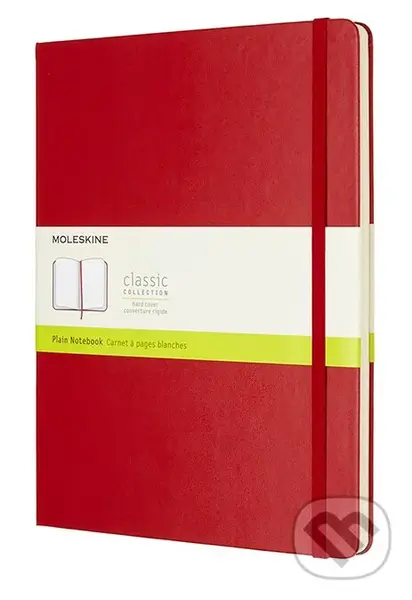 Moleskine - červený zápisník