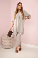 Kesi Włoski Sada halenky + kalhot s přívěskem fango