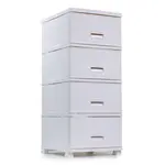 Plastová komoda MEGAPLAST NATURA bílá