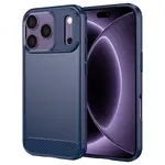 Carbon obal, iPhone 17 Pro / 18 Pro, modrý