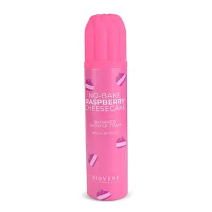 BIOVÉNE Šlehačková sprchová pěna Raspberry Cheesecake 250 ml