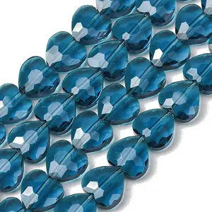 Transparent Glass Beads Strands