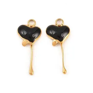 304 Stainless Steel Enamel Pendants