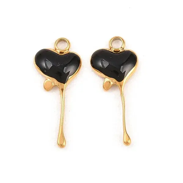 304 Stainless Steel Enamel Pendants