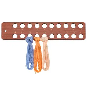 Rectangle Wood Thread Holder