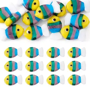 12Pcs Handmade Lampwork Beads