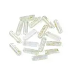 Picasso Transparent Glass Bugle Beads