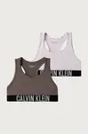 Calvin Klein Underwear  podprsenka dětská bavlněná s elastanem 2-pack