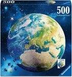 Kruhové puzzle: Planeta Země 500 dílků
