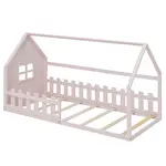 Urban Meuble DĚTSKÁ POSTEL 90x200, dětská postel růžová borovice