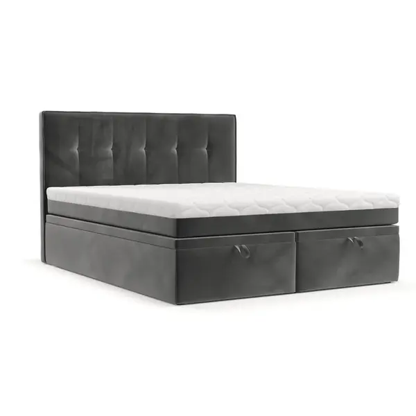 AltaBeds POSTEL BOXSPRING ARIVO 160/200 Šedá