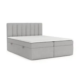AltaBeds POSTEL BOXSPRING AMARO 180/200 cm Šedá