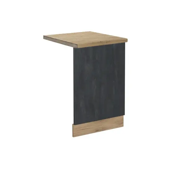 Vicco PŘEDNÍ PANEL R-Line Černý beton 45 cm PD Dub