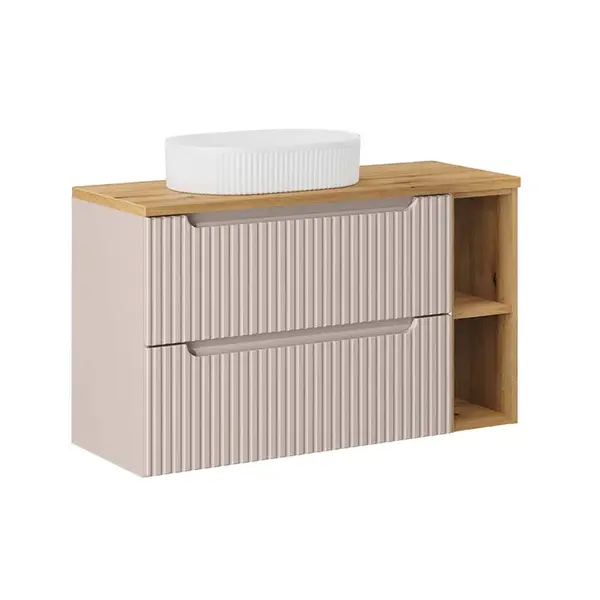 Petits-meubles UMYVADLO 100.4cm Riva Kašmír a dřevo