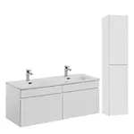 Petits-meubles KOUPELNOVÝ NÁBYTEK 120cm Zelie 2er-Set Bílá