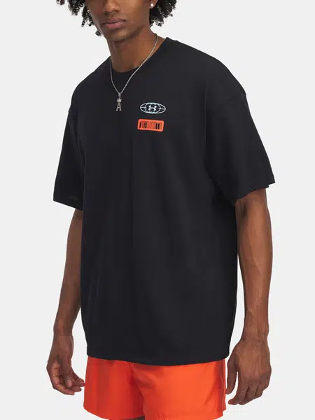 Pánské tričko Under Armour UA M HWT Hoops Mix Tape SS - Pánské
