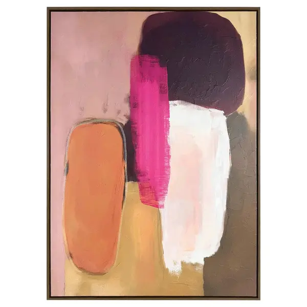 Reinders! MALBA NA PLÁTNĚ, abstraktní, 78/100 cm
