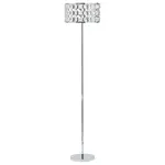 Beliani STOJACÍ LAMPA Tenna 35/35/160 cm