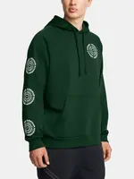 Pánská mikina Under Armour UA Rival Fleece HBR Logo HD-GRN - Pánské