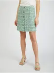 Orsay Zelená dámská tvídová sukně - Dámské