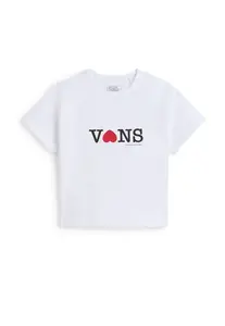 VANS Tričko 'Souvenir'  červená / čierna / biela