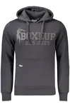 Šedá pánská mikina bez zipu