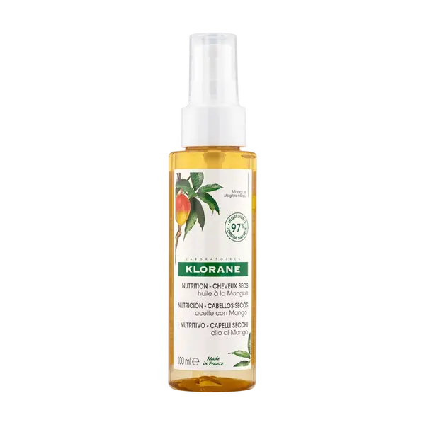 KLORANE Olej mango na suché vlasy 100ml