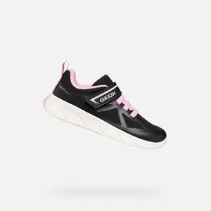 Černé tenisky Geox Foot-run pro dívky