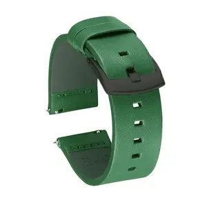 BStrap Fine Leather remienok na Huawei Watch GT2 Pro, green