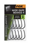Fox háčky Wide Gape Beaked X Hooks vel. 4 10ks Micro Barbed