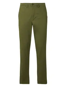 GAP Chino nohavice 'Essential'  olivová