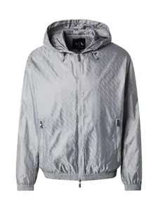 ARMANI EXCHANGE Prechodná bunda  sivá