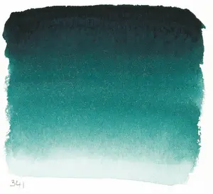 Akvarelová barva Sennelier 1/2 – 341 Phthalocyanine Turquoise