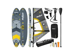 Paddleboard windsurf set REBEL RBA-4513 Grey - rozbaleno - polepený obal