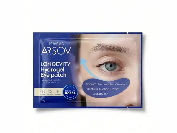 Tomas Arsov Longevity Hydrogelové polštářky pod oči 3,6 g