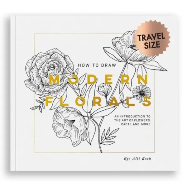 How To Draw Modern Florals (Mini) - Alli Koch