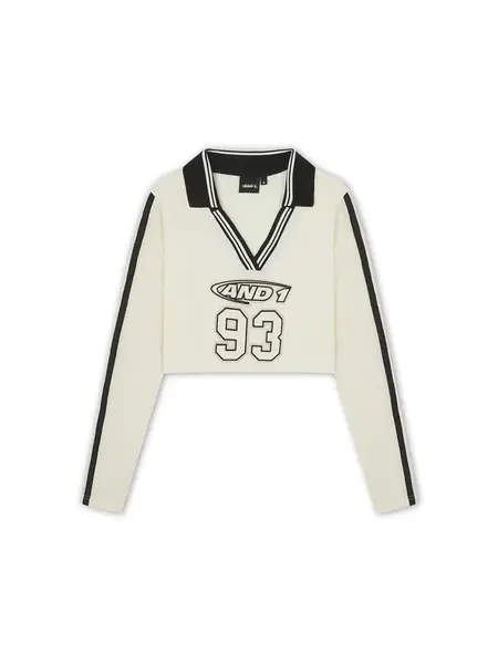 AND1 Tričko '93 Airtex'  nebielená / čierna