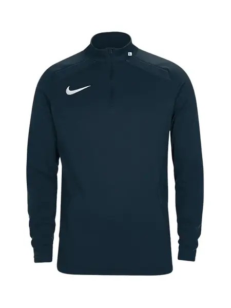 NIKE Športová mikina  námornícka modrá / biela