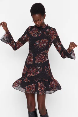 Dámské šaty Trendyol Floral Patterned
