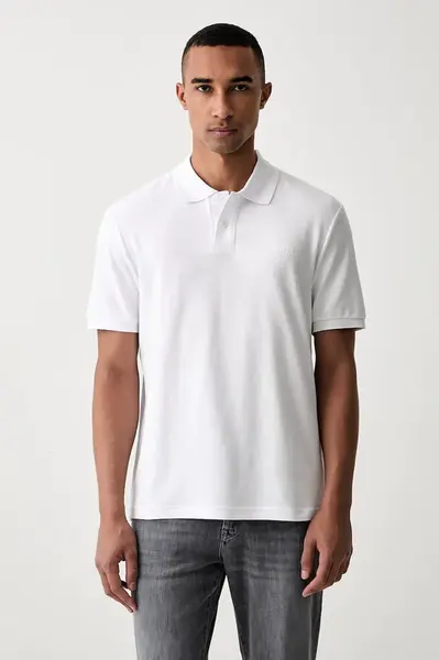 BOSS Orange polo pánské bavlněné Phoenix