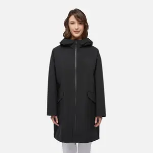 Černá dámská parka Geox Gendry - Dámské