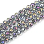 Electroplate Transparent Glass Beads