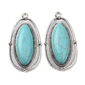Synthetic Turquoise Big Pendants