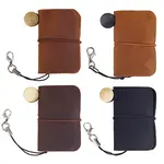 4Pcs 4 Colors Leather Notebook