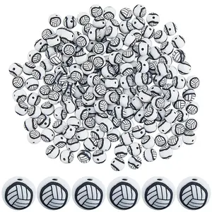 200Pcs Handmade Polymer Clay Beads