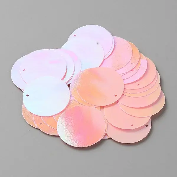 AB Color PVC Paillette/Sequin Pendants