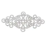 Brass Crystal Rhinestones Ornament Accessories for Chain Belts