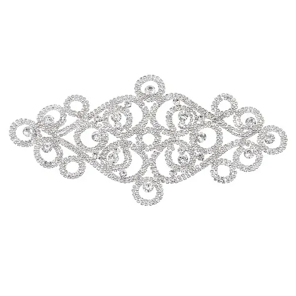 Brass Crystal Rhinestones Ornament Accessories for Chain Belts
