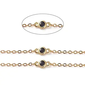 Rack Plating Brass Cable Chains