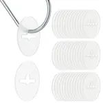 200Pcs 2 Styles Plastic Pegboard Hooks Stoppers
